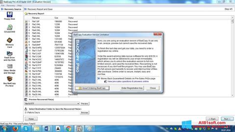 Screenshot BadCopy Pro Windows 8.1
