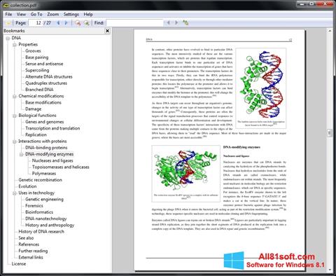 Screenshot Sumatra PDF Windows 8.1